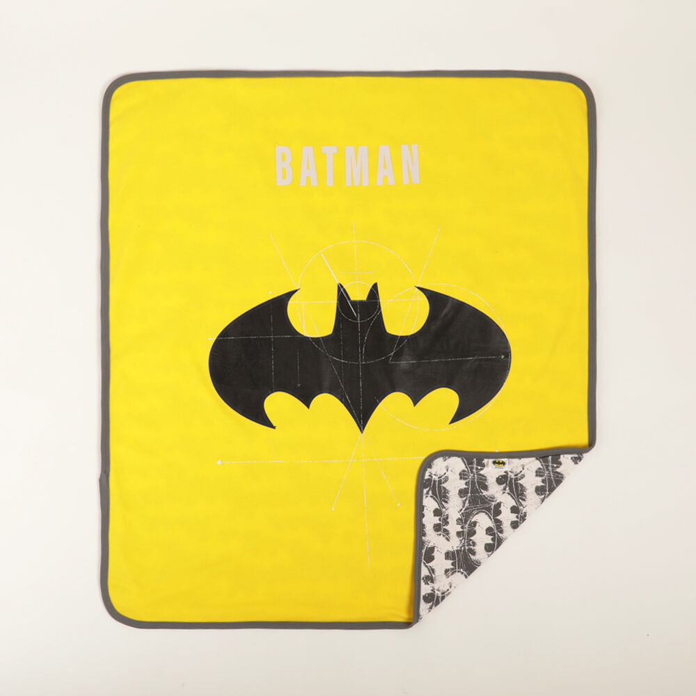 STEFAN pamučni prekrivač interlok za bebe Batman 80x90 cm