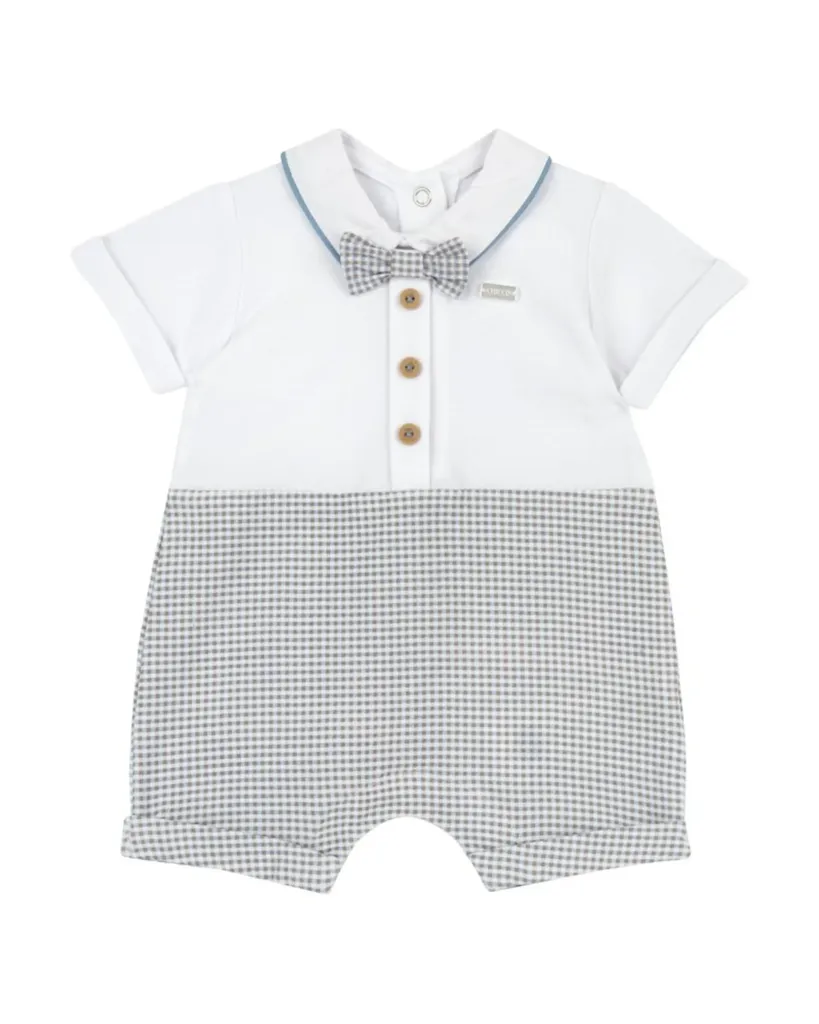 Chicco Kombinezon za bebe Gentleman, Bijelo-crni