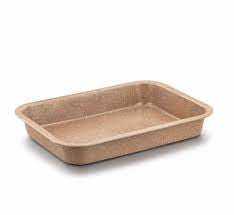 Korkmaz Pravougaona tepsija Torta A680-01, 39cm, Smeđe boje