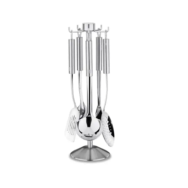 Korkmaz Set za serviranje Twisty A546-02, 6 komada, Satin, Sivi