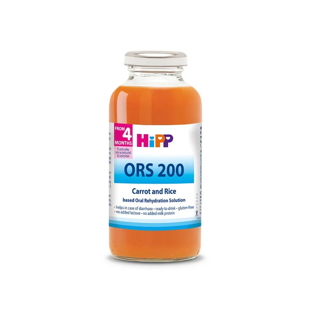HiPP Napitak za decu ORS Šargarepa i pirinač, 200ml