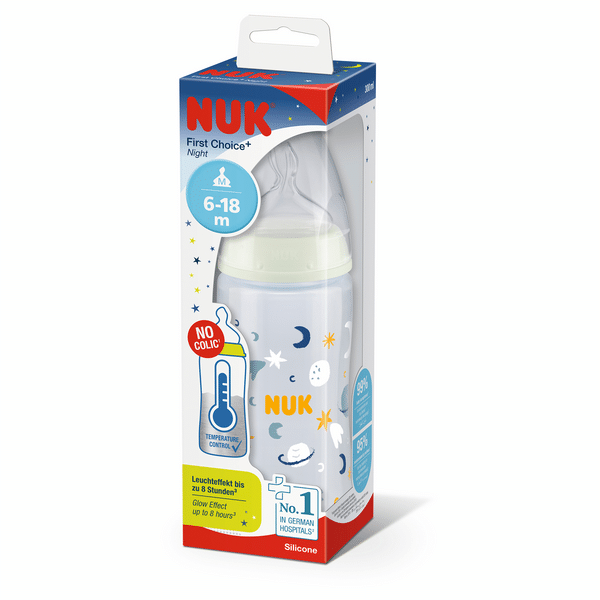 NUK FRIST ČAЈS NOĆNA FLAŠICA 300ml, 6012
