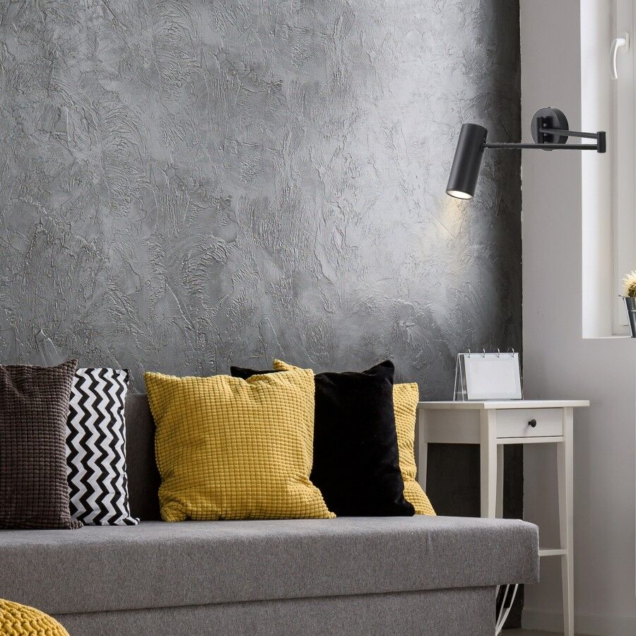MSL Zidna lampa Mertens MSL-104921 crna