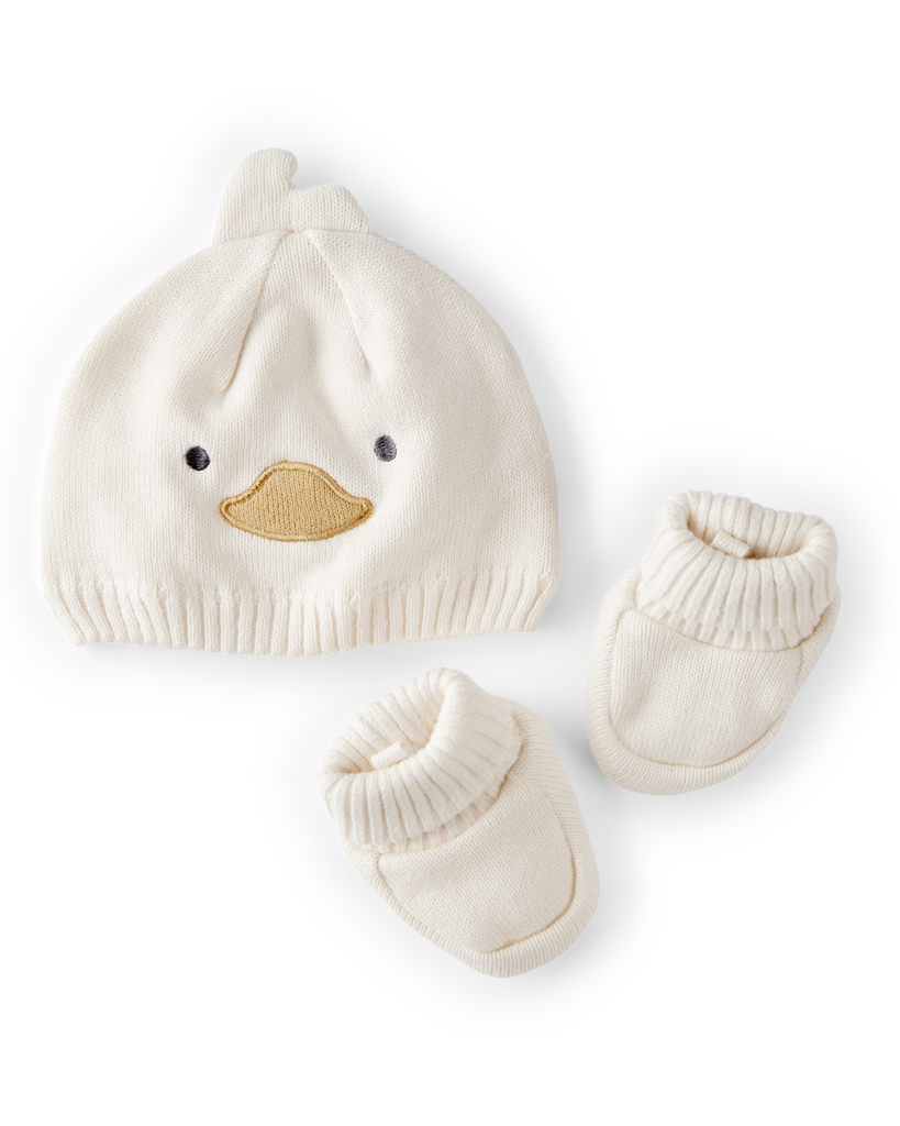Carters Komplet za bebe, Kapa i Pape, 1T003810, Bež