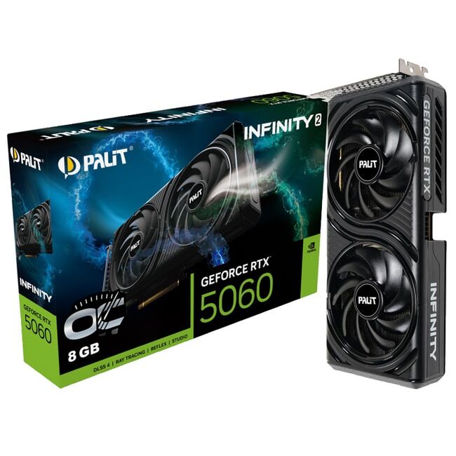Palit Grafička karta RTX 5060 Infinity 2 OC, 8GB GDDR7 | Ananas