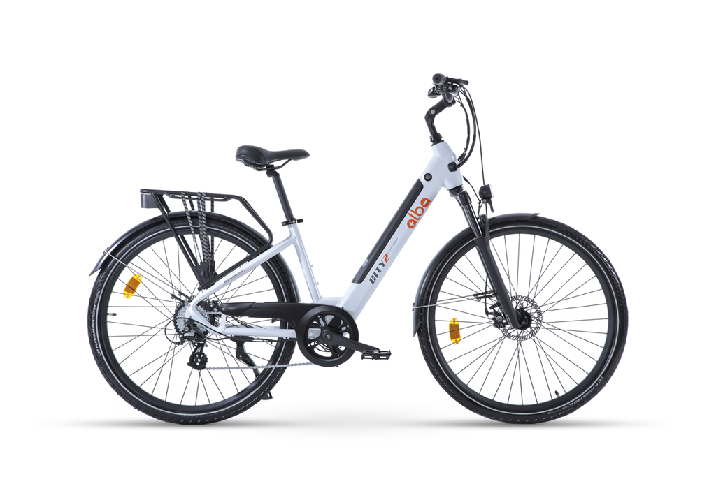Alba Električni bicikl City 2,Bijeli