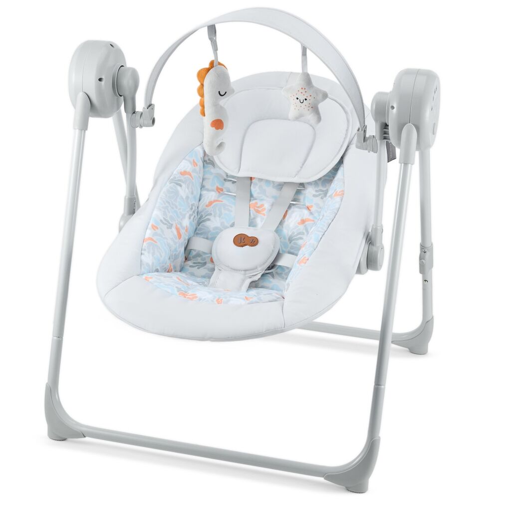 Kinderkraft Swingee ljuljaška za bebe do 9kg Grey