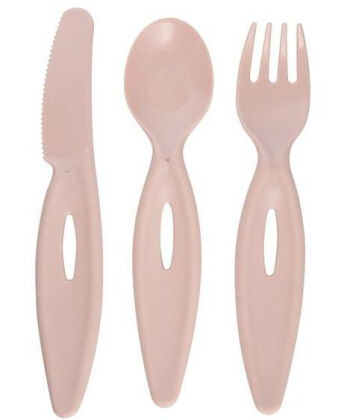 Canpol babies Pribor za hranjenje bebe, Roze