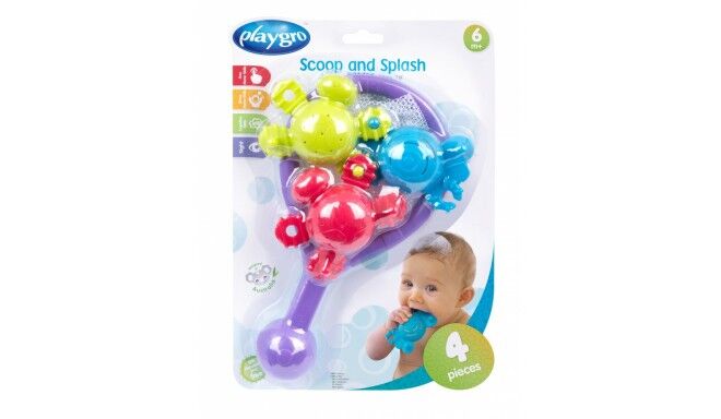 Playgro Set igračaka za kupanje, 4 komada