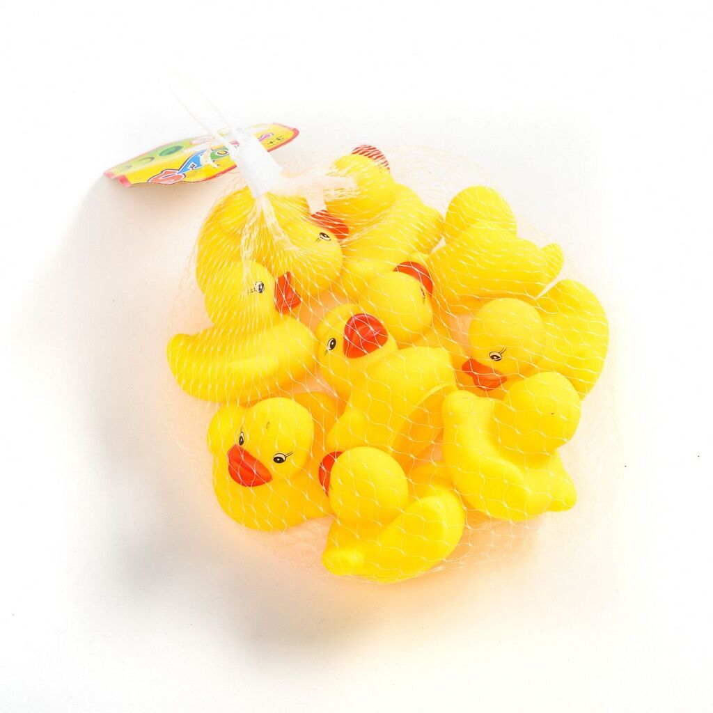 Hk Mini Set gumenih patkica za kupanje, 10 komada