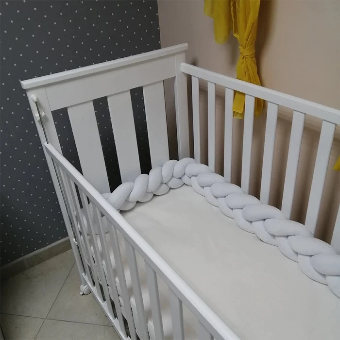 VRABAC Plišana pletenica 3100481, Bela