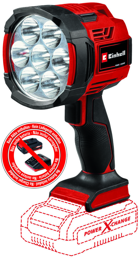 EINHELL PXC aku reflektor / lampa TE-CL 18/2500 LiAC - Solo