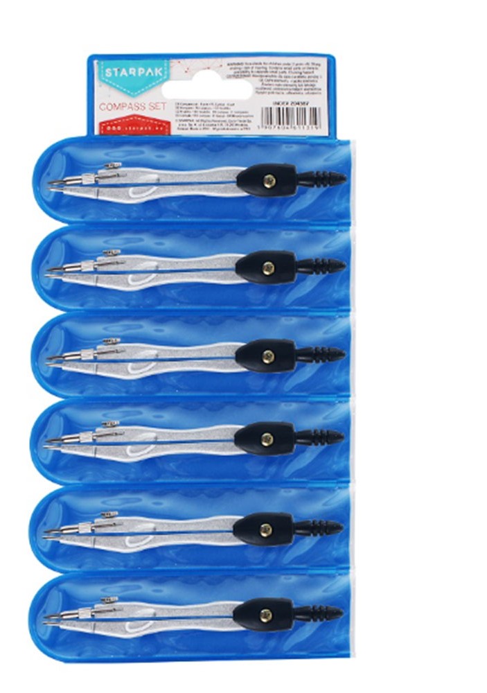 Starpak Метален шестар во футрола 1/1