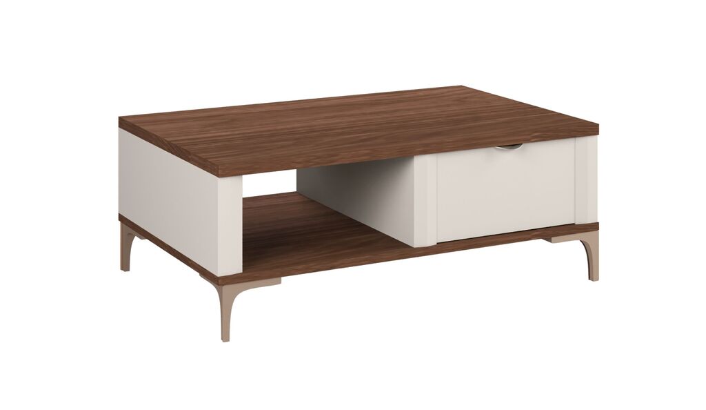 Matis Klub sto Manila, 95x36.5x60 cm, Smeđa