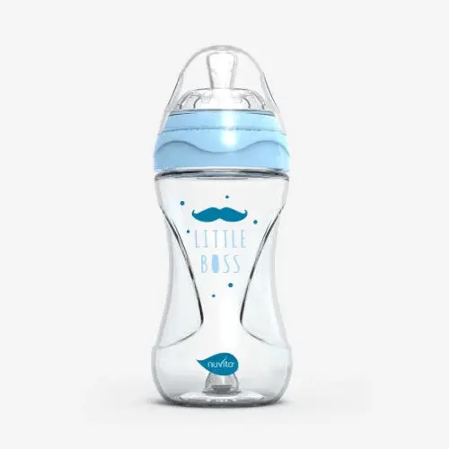 Nuvita Flašica staklena Anti Colic 240ml, Plava