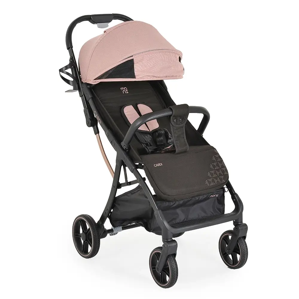 MONI Kolica za bebe Cardi, 0 - 22 kg, Roze