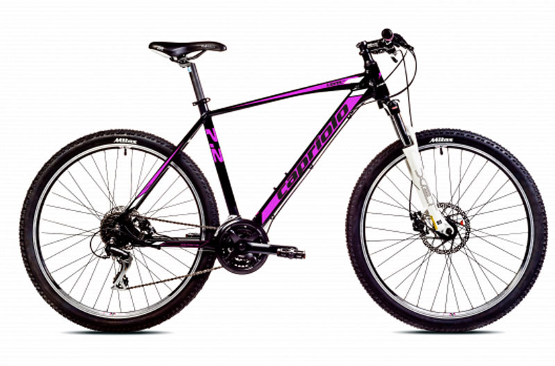 Capriolo Ženski bicikl 27.5"/17.5" LC 7.2 MDZ24, Crno-Roza
