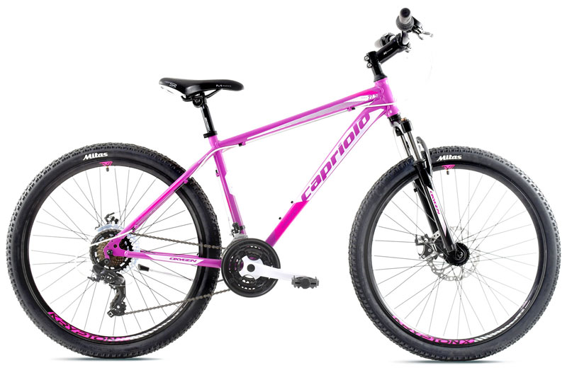 Capriolo Ženski bicikl 27.5"/18" Oxygen Disc 27.5, Roza