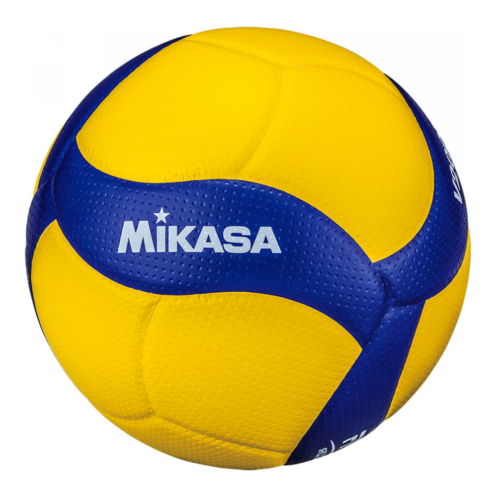 Mikasa Odbojkaška lopta V200W, Žuto-plava