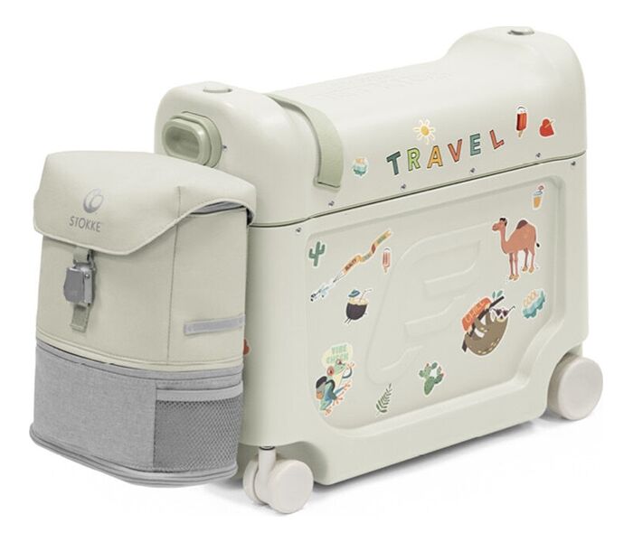 Stokke krevet/torba JetKids BedBox + Ranac Sea Green