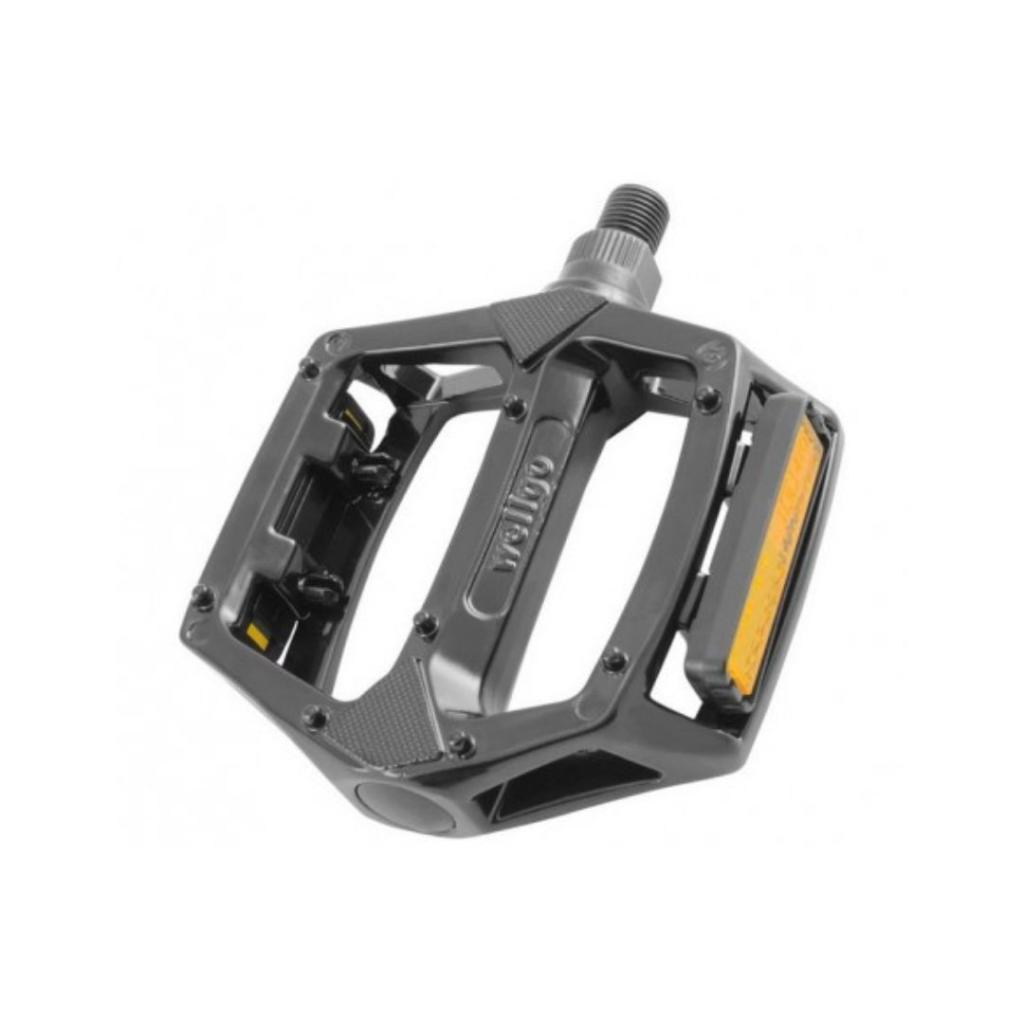 Pedale za bicikl BMX Wellgo Aluminijum Uza Osovii, Sive