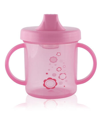 Lorelli Flašica za decu sa ručkama, 210ml, Roze
