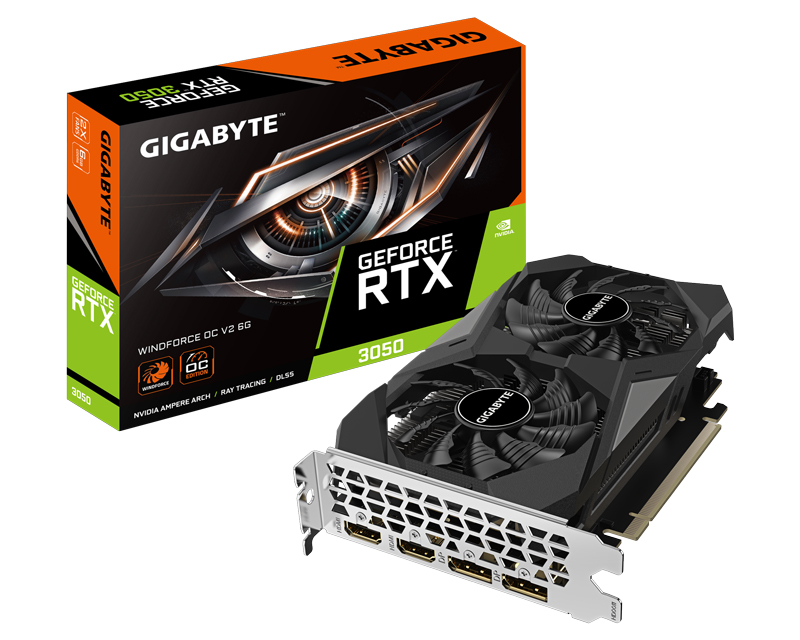Gigabyte Grafička kartica nVidia GeForce RTX 3050 6GB 96bit GV-N3050WF2OCV2-6GD | Ananas