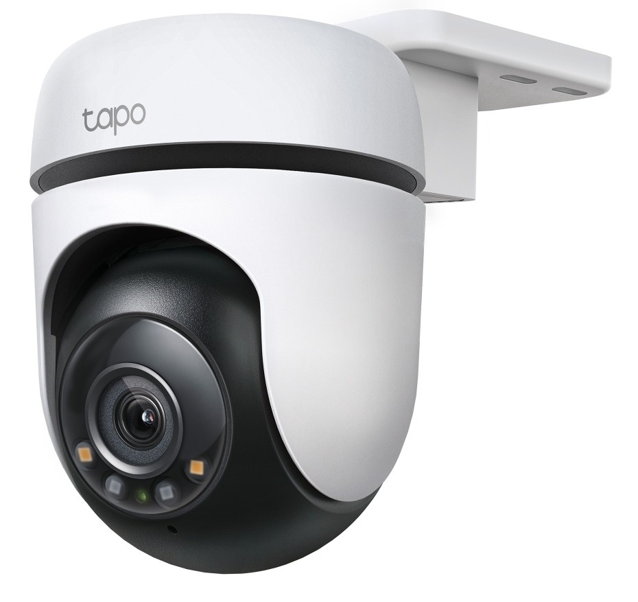 TP-Link Tapo C510W Outdoor Pan/Tilt Security Wi-Fi Camera, 2K (2304x1296),2.4 GHz,Horizontal 360º, Pan/Tilt, Color Night Vision (up to 30m), Smart Detection and Notifications(motion, people),