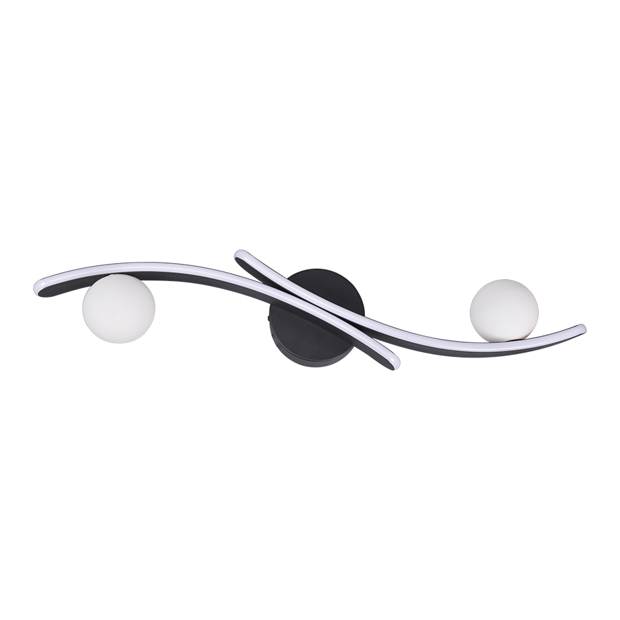 MASS-light Zidna lampa LED Mecartney ML-240842002-2W, 30W, Crna