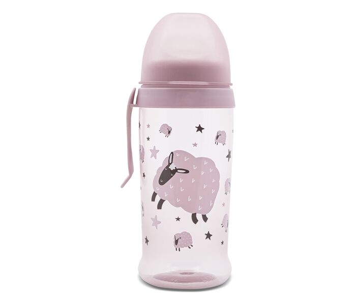 Lorelli Flašica za bebe sa mekim kljunom My Friend, 350ml, Roze