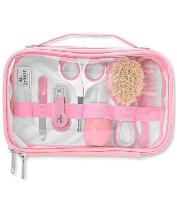 Lorelli Set za negu za bebe Deluxe, 7 komada, Roze
