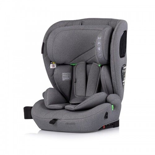 Chipolino Auto sedište Tycoon I-Size, 76-150cm, Isofix, Sivo