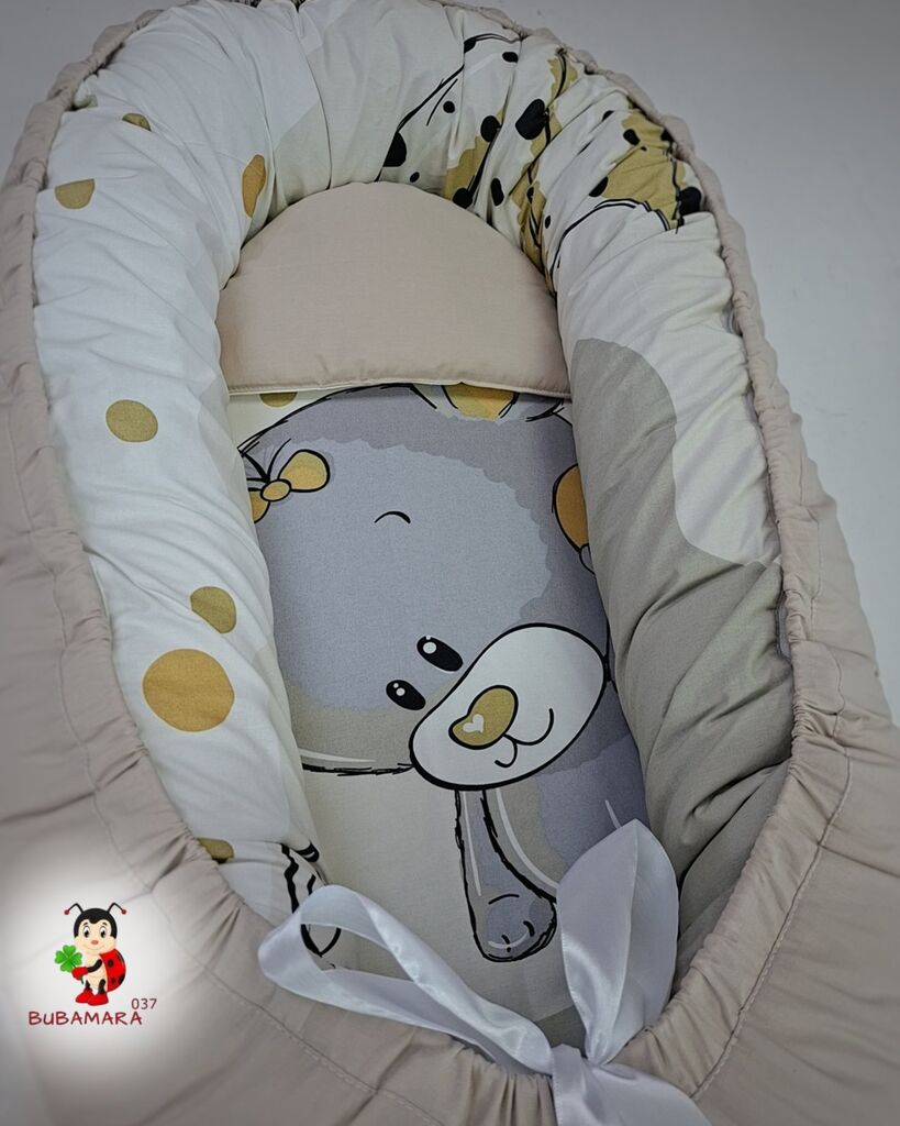 Bubamara037 Gnezdo za bebe Meda, Bež