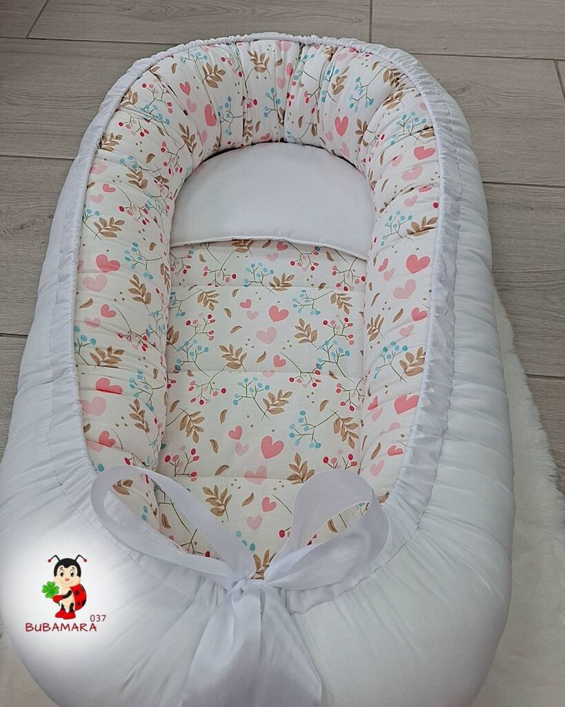 Bubamara037 Gnezdo za bebe Cvetići, Belo