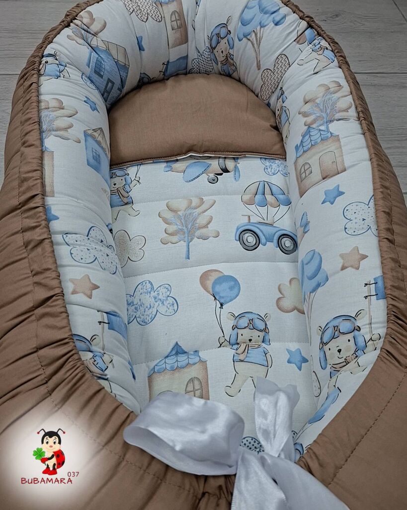 Bubamara037 Gnezdo za bebe meda Avijatičar, Braon