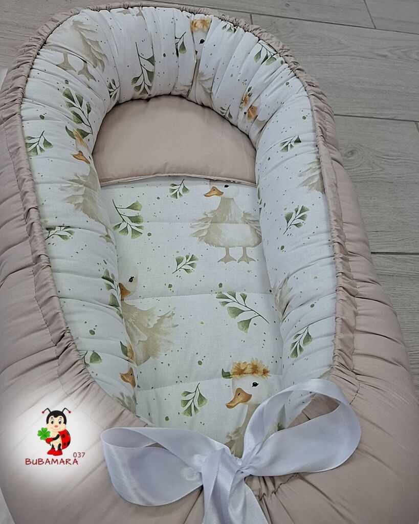 Bubamara037 Gnezdo za bebe Guskice, Bež