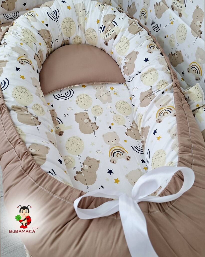 Bubamara037 Gnezdo za bebe Medice, Braon