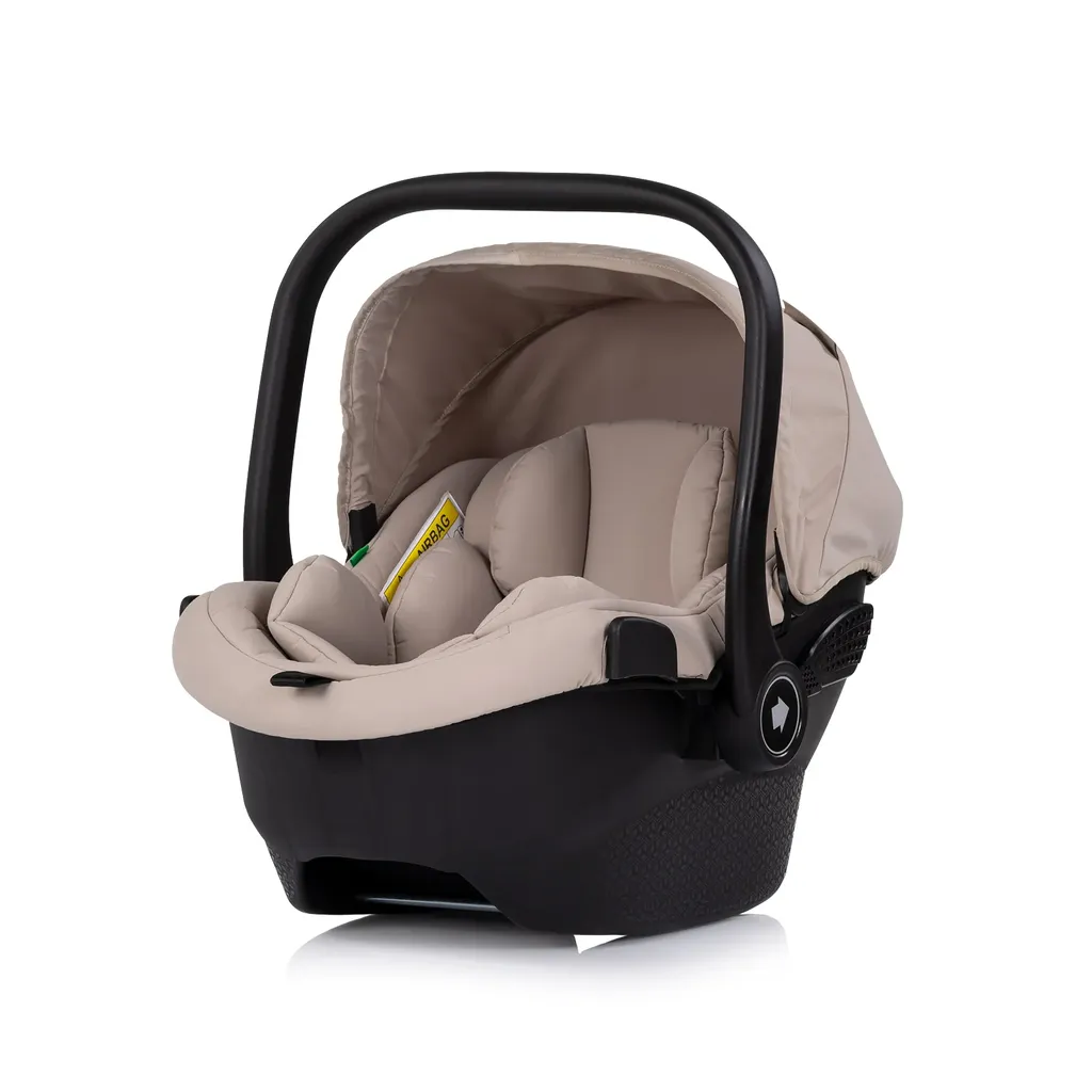 Chipolino Auto sedište Pearl, 40-87cm, Krem
