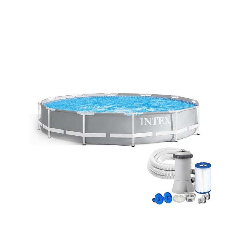 Intex Bazen sa metalnom konstrukcijom Prism frame, 366 x 76 cm