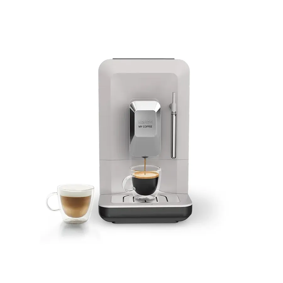 KRUPS aparat za espresso kafu EA201BE0 My Coffee+, automatski, sivi
