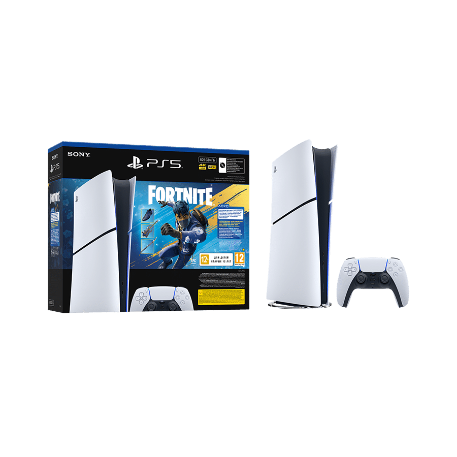 Sony Konzola PlayStation 5 Slim Digital Edition E Chassis, 1 TB, Bijela | Ananas
