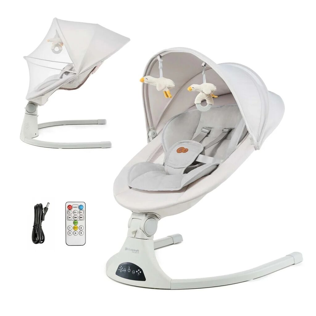 Kinderkraft Ljuljaška za bebe Tulsy, Bež