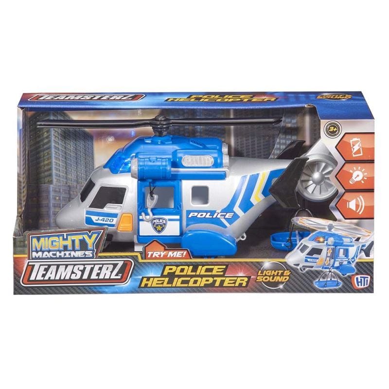 TEAMSTERZ HL1417123 TEAMSTERZ VALUEPOLICE HELICOPTER LS M