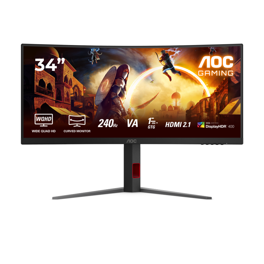 AOC 34" Monitor Gaming, CU34G4Z