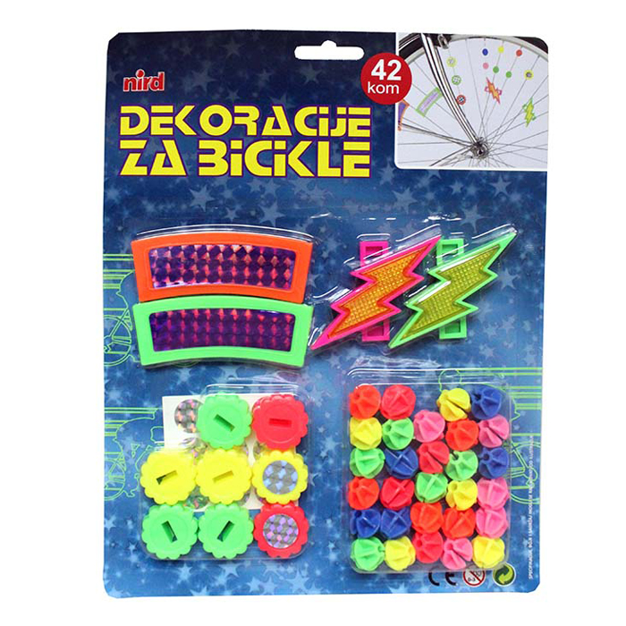 Bic dekoracije za bicikle 2711/42