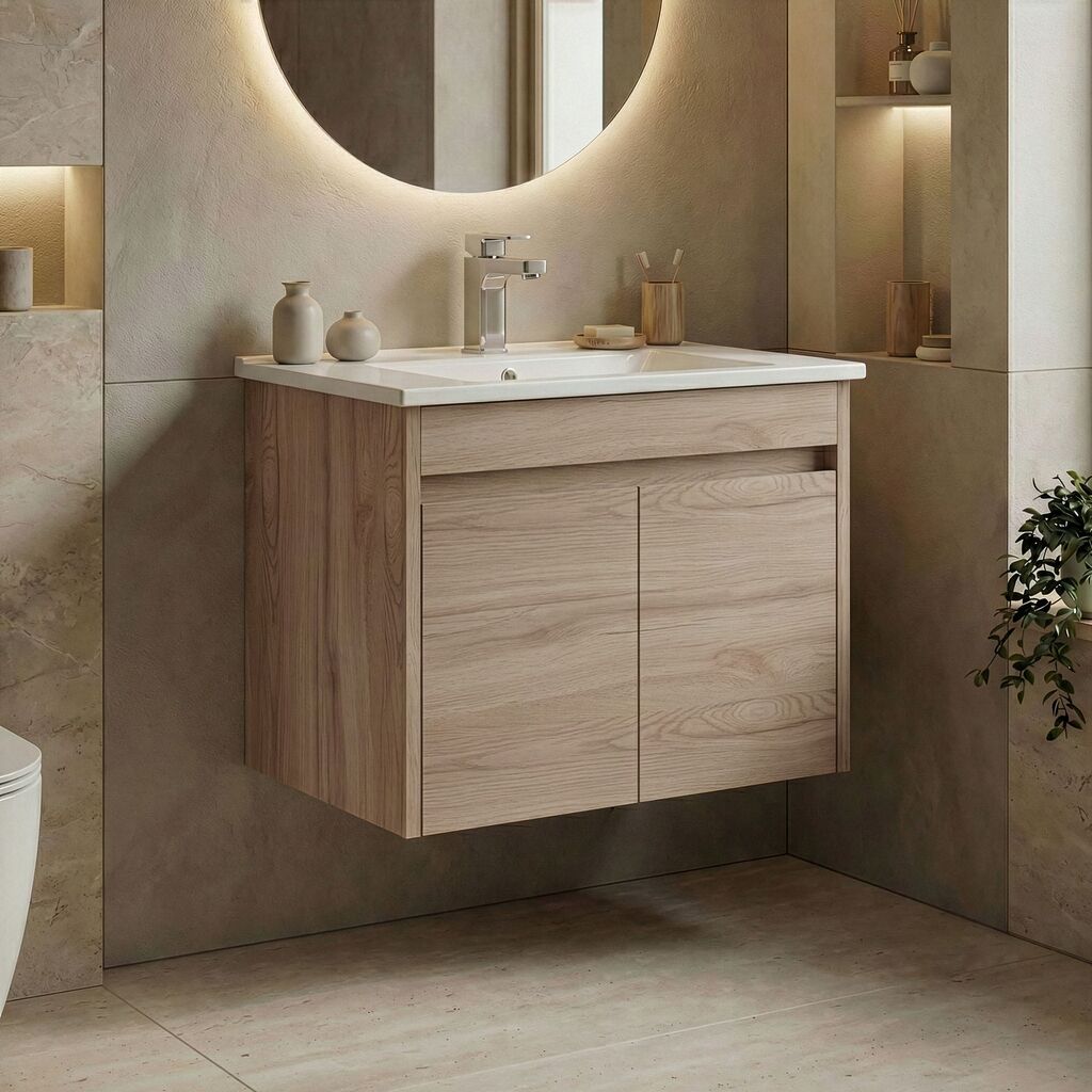 Hanah Home Kupaonska Polica, Bež
