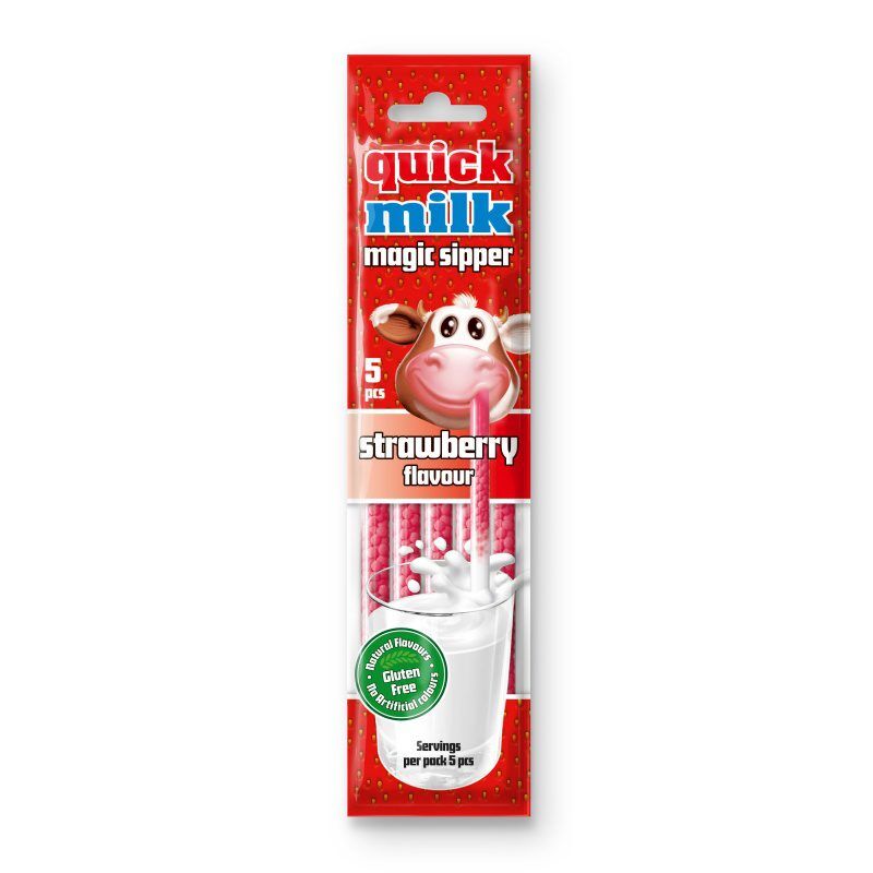 Quick Milk Napitak u granulama Jagoda, 30 g