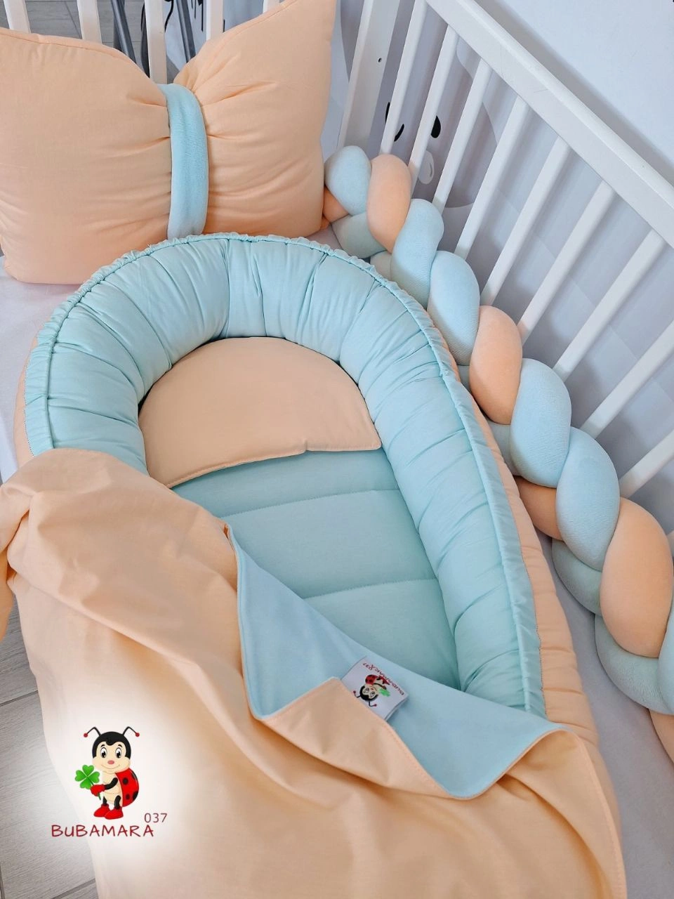 Bubamara037 Gnezdo za bebe, Narandžasto