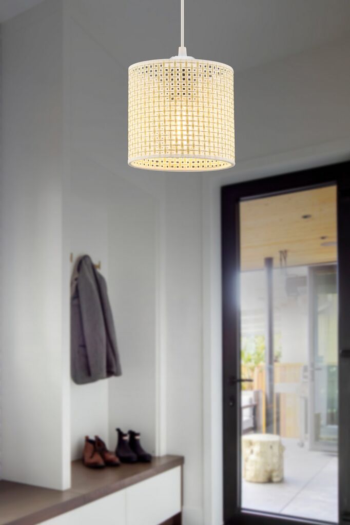 Opviq Luster Balance, 15cmx15cm, bež-bijela