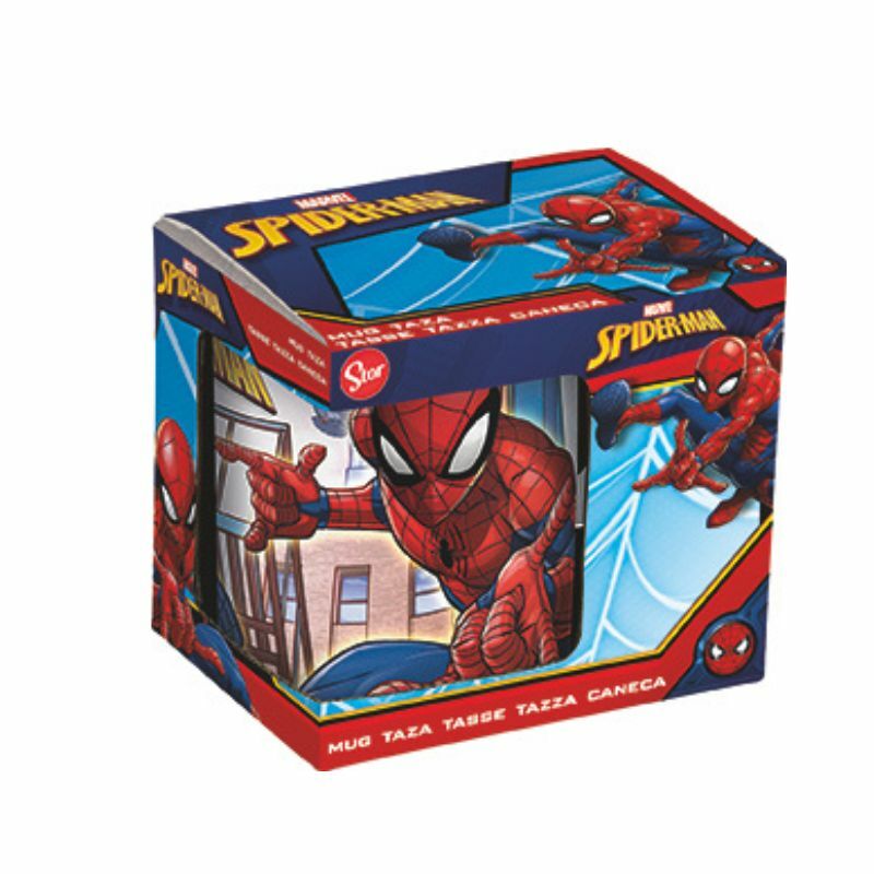 Stor Dečija keramička šolja Spiderman, Crvena
